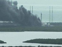 FLORIDA - Spacex Falcon 9 roketi testi sırasında patlama