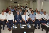 SAHİL YOLU - Vali Çakacak, MTSO Meclis Toplantısı'na Katıldı