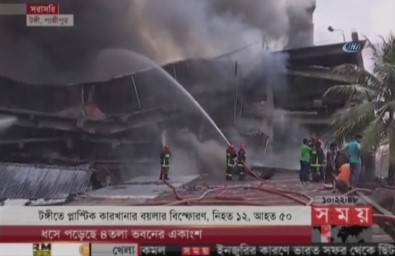 Bangladeş'te Patlama Açıklaması En Az 15 Ölü