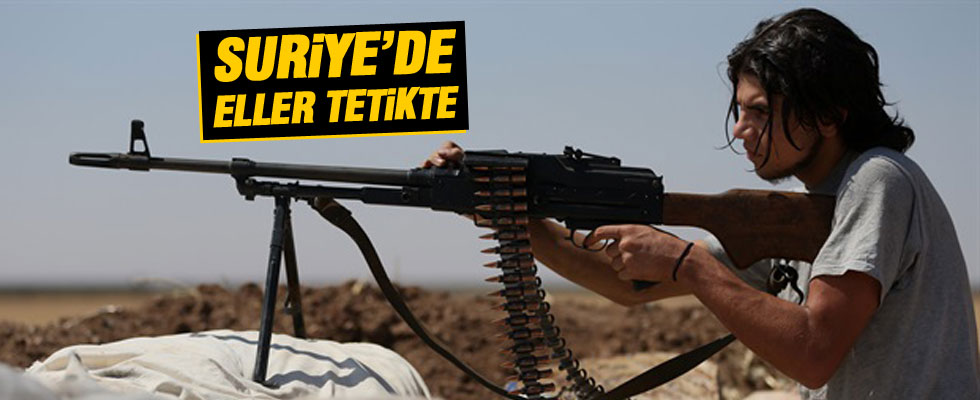 DAEŞ tehdidine karşı eller tetikte