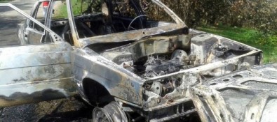 Akçakoca'da Araç Yangını