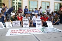 ÇAĞDAŞ HUKUKÇULAR DERNEĞİ - Antalya'da Avukatlardan Oturma Eylemi