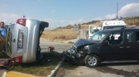TOPRAK MAHSULLERI OFISI - Bandırma'da Trafik Kazası Açıklaması 2 Yaralı