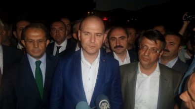 Bakan Soylu Patlama Bölgesinde