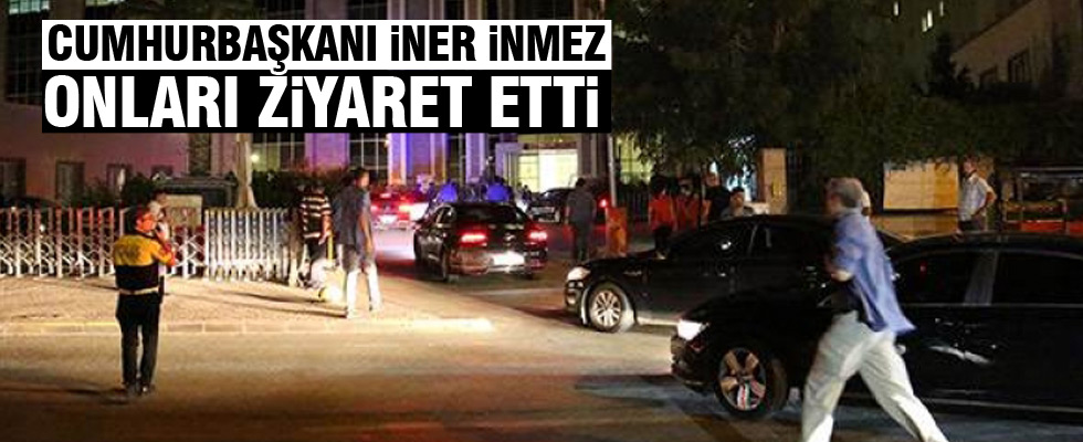 Erdoğan'dan ziyaret