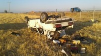 SOLMAZ - Adıyaman'da Otomobil Takla Attı Açıklaması 4 Yaralı