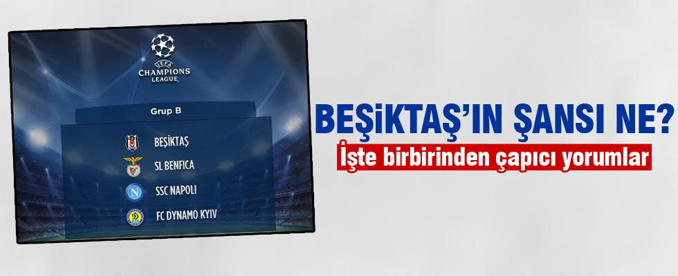 Beşiktaş, Şampiyonlar Ligi'nde ilk maçına çıkıyor