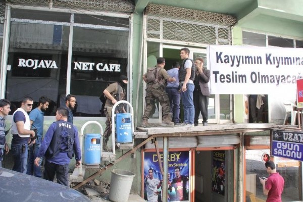 Hakkari'de açlık grevi eylemine müdahale