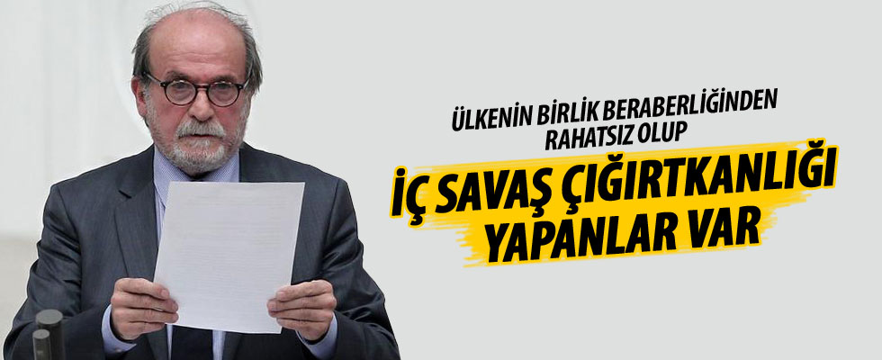 Ertuğrul Kürkçü'den iç savaş çağrısı