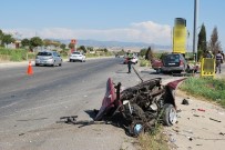 RAMAZAN YIĞIT - Manisa'da Kaza Açıklaması 1 Ölü, 4 Yaralı