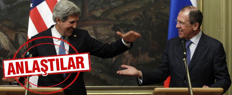 Lavrov ve Kerry'den gece yarısı görüşmesi