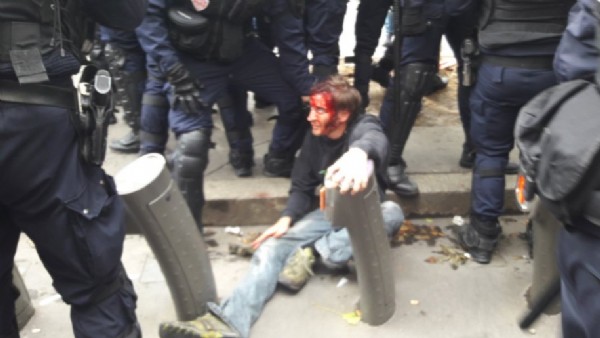 Fransa'da çalışma yasası protestosu