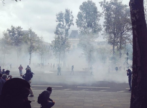 Fransa'da çalışma yasası protestosu