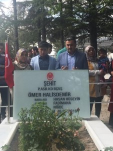 Başkan Cabbar Şehit Ömer Halisdemir'in Kabrini Ziyaret Etti