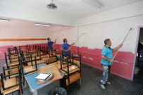 EĞİTİM YILI - Belediye El Verdi, Okullar Pırıl Pırıl Oldu