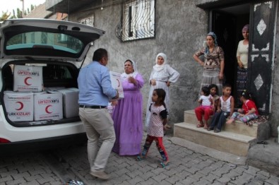 Kızılay'dan Silopi'deki İhtiyaç Sahiplerine Yardım
