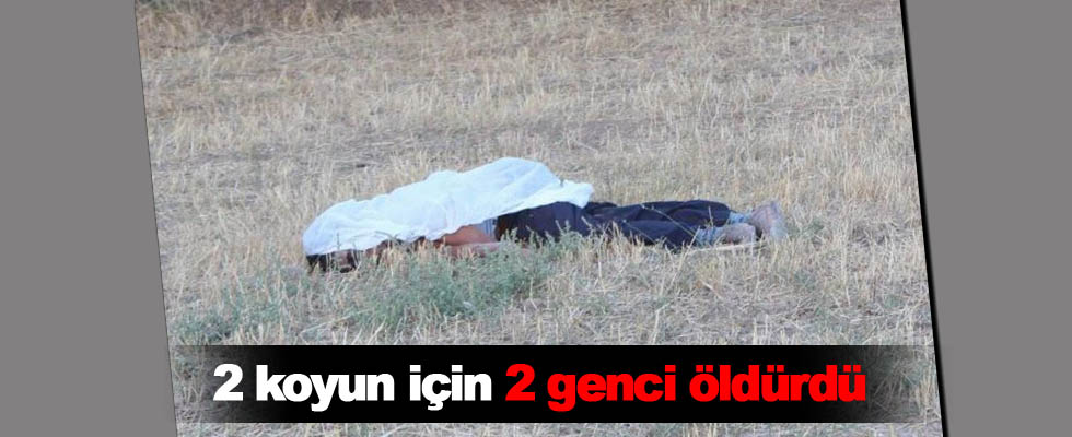 Koyun yüzünden iki kardeşi öldürdü!