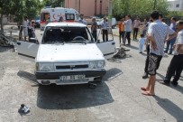 BILAL ASLAN - Otomobille Motosiklet Çarpıştı Açıklaması 1 Yaralı