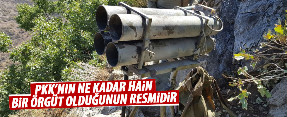 PKK'nın çok namlulu roketatarı