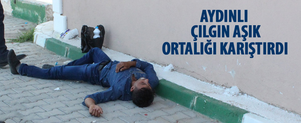 Aşkına karşılık bulamayınca çamaşır suyu içti