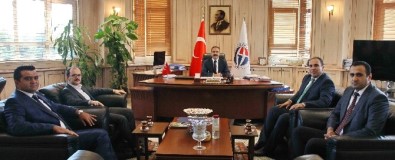 Oğuzeli Kaymakamı'ndan Rektör Gür'e Ziyaret