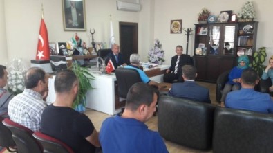 Söğüt Belediye Başkanı Aydoğdu Personeliyle Bayramlaştı