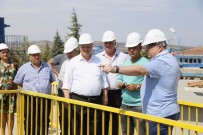 ERDOĞAN BEYPıNAR - Vali Yardımcısı Beypınar Ve Başkan Kesimoğlu Arıtma Tesisini İnceledi
