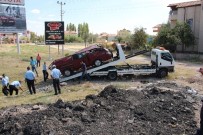 Aksaray'da Minibüsle Otomobil Çarpıştı Açıklaması 1 Yaralı