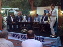 Beylikdüzü'nde Siyasi Parti İlçe Bşkanları Çardak Altı Söyleşi'lerinde Buluştu