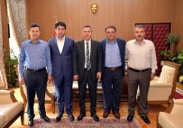 ÇERIKLI - Kırıkkale Başkanlarından, Vali Elban'a Ziyaret