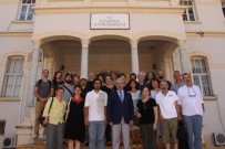 KAYALı - Konuk Sanatçılar Kaymakam Aksoy Ve Başkan Kayalı'yı Ziyaret Etti