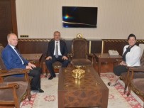 MEHMET CEYLAN - Vali Özdemir Ve Ceylan'dan Vali Civelek'e Ziyaret