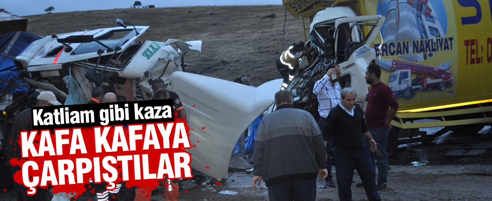 Afyonkarahisar'da feci kaza