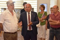 TAŞ HEYKEL SEMPOZYUMU - Başkan Eşkinat, 'Perde Ve Perde Arkası' Resim Sergisi Açılışına Katıldı