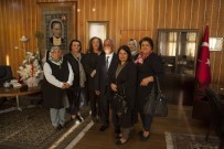 ERZURUM GIRIŞIMCI KADıNLAR DERNEĞI - Girişimci Kadınlar Derneği Ve Türk Anneler Derneği'nden Rektör Çomaklı'ya Tebrik Ziyareti