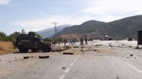 Erzincan - Erzurum Karayolunda uzaktan kumandalı patlama