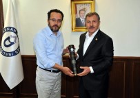 SANAYI VE TICARET ODASı - Manisa Milletvekili Selçuk Özdağ'dan ADÜ Rektörü Bircan'a Ziyaret