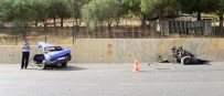 ULUCAK - Otomobil, Otomobili İkiye Ayırdı Açıklaması 1 Ölü