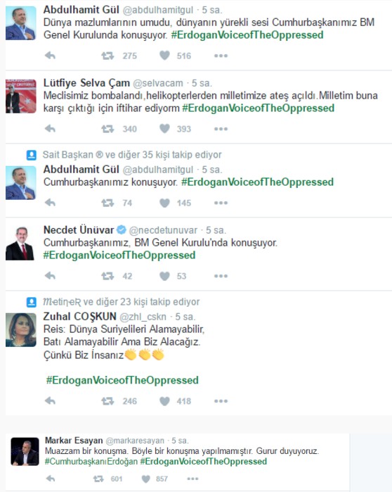 Erdoğan sosyal medyayı salladı