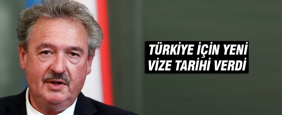 Asselborn'dan Türkiye için vize serbestisi tarihi