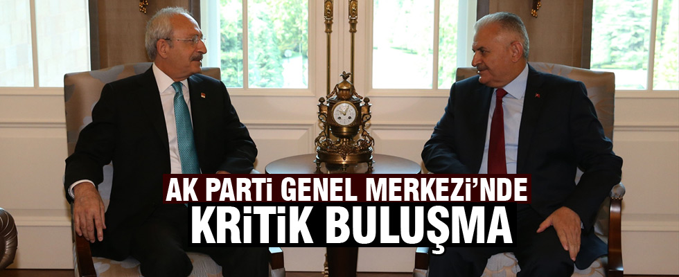 Başbakan Yıldırım, Kılıçdaroğlu'yla görüşecek