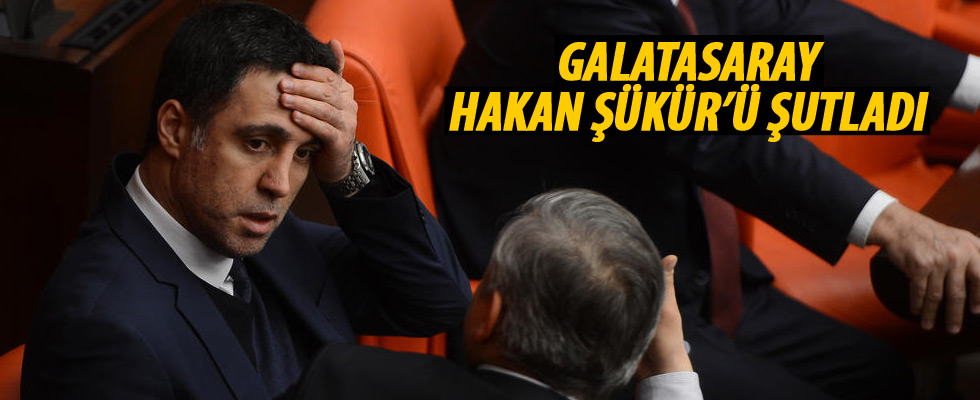 Galatasaray'dan Hakan Şükür kararı