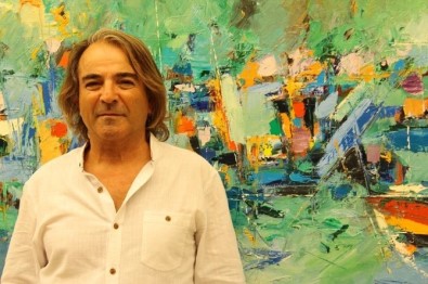 Ressam Bahattin Bilgin Konak'ta Sergi Açtı