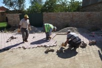 KETENLI - Seydişehir'in Ketenli Mahallesi'nde Kilitli Parke Taş Çalışmaları Sürüyor