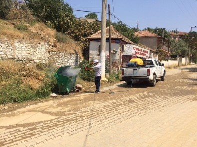 Turgutlu'da İlaçlama Çalışmaları Sürüyor