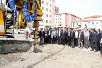 TRAFİK SORUNU - Yozgat'ta 350 Araçlık Otoparkın İnşaatı Başladı