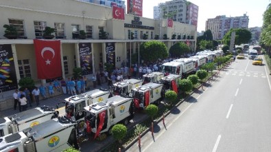 Adana Büyükşehir'in Hizmet Filosu Güçlendi