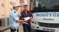 TRAFİK TESCİL - Bozüyük'te Öğrenci Servisleri Denetleniyor