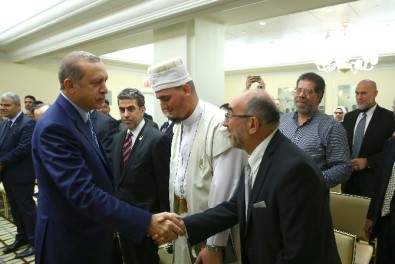 Cumhurbaşkanı Erdoğan, Müslüman Toplumu Temsilcilerini Kabul Etti