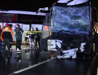 Otobüsler çarpıştı: 68 yaralı